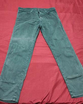Pantaloni Scout verde petrolio taglia M – 5 tasche