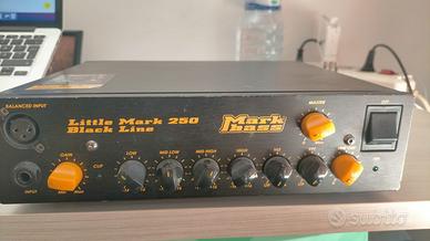 Testata MarkBass little mark 250 blackline
