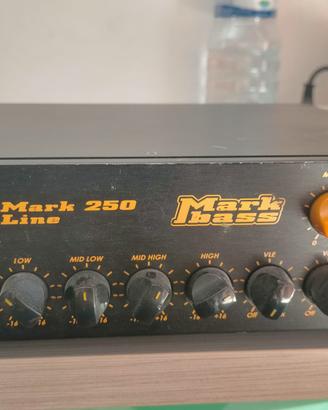Testata MarkBass little mark 250 blackline