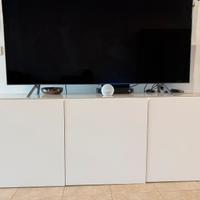 Mibilw tv Ikea bianco