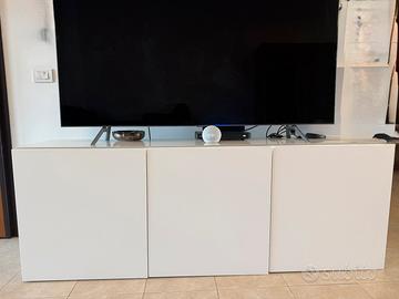 Mibilw tv Ikea bianco