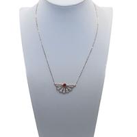 Collana filigrana sarda argento 925 e corallo