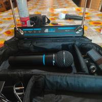 Microfono wireless professionale