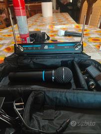 Microfono wireless professionale