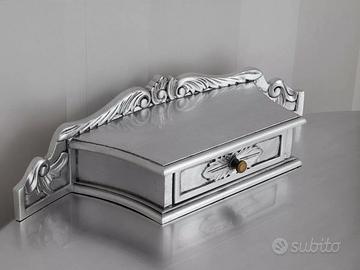 Consolle Kendra tavolino 2 cassetti stile Barocco