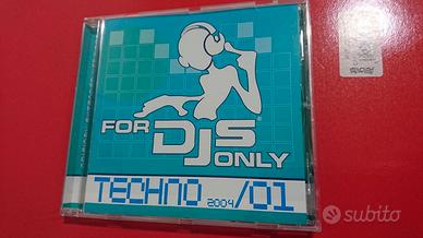 For DJs Only 2004/01 Techno (CD, Comp)