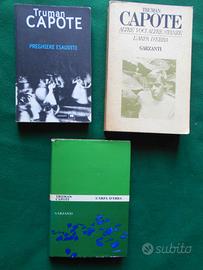 TRUMAN CAPOTE lotto anche singoli