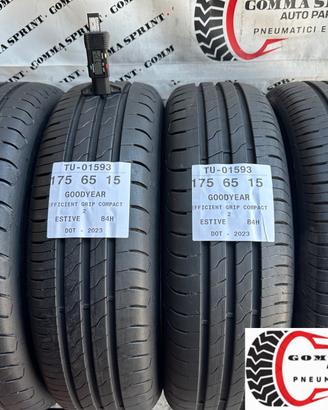 4 PNEUMATICI 175/65 R15 GOODYEAR ESTIVE