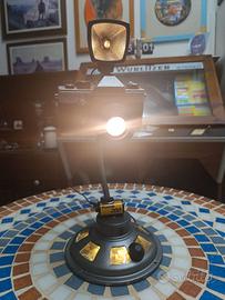 Lampada  con Macchina fotografica russa Praktica!