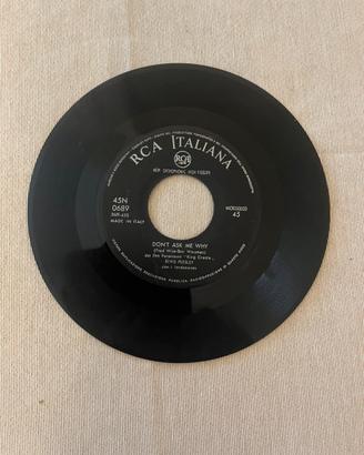 raro disco vinile 45 giri di Elvis Presley
