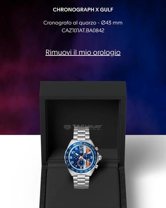 TAG Heuer F1 Gulf