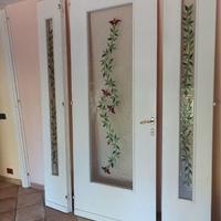 Porta vetro decoro