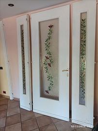 Porta vetro decoro