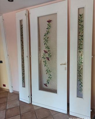 Porta vetro decoro