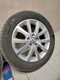 cerchi Volkswagen con gomme 205 55 16