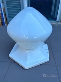 Plafoniera in ceramica bauhaus