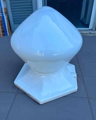 Plafoniera in ceramica bauhaus