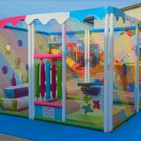 Gioco Struttura Cannoncini Spara Palline x Bambini