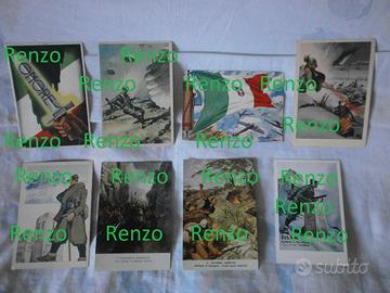 R.S.I. / M.V.S.N. : 8 Cartoline Originali