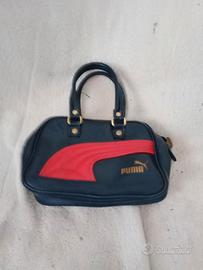 borsetta nera e rossa puma 