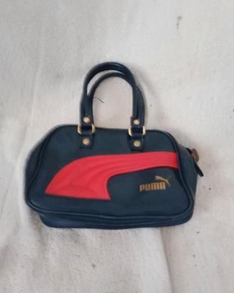 borsetta nera e rossa puma 