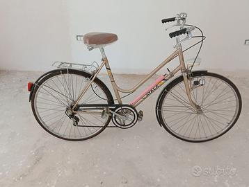 Bici anni 70 donna e corsa