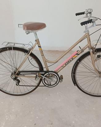 Bici anni 70 donna e corsa