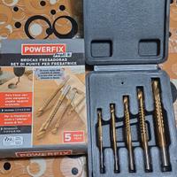 Set di punte per fresatrice 5 pezzi