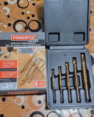 Set di punte per fresatrice 5 pezzi