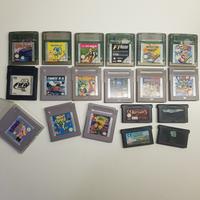 Cartucce di gioco per Game Boy (GB, GBC, GBA)