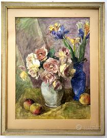 PERUZZI Cesare acquarello 64 X 82 con vetro