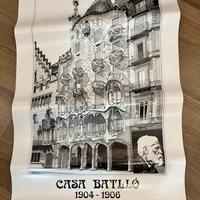 Poster casa Battlo Gaudi