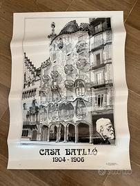 Poster casa Battlo Gaudi