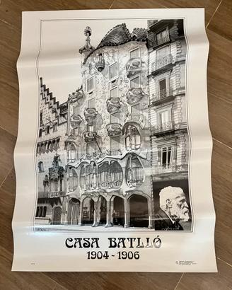 Poster casa Battlo Gaudi
