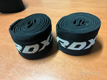 Knee wraps RDX powerlifting nuove mai usate