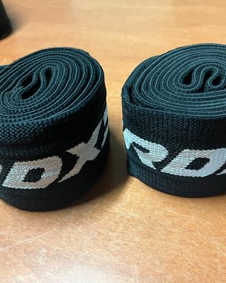 Knee wraps RDX powerlifting nuove mai usate