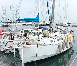 Barca a vela cutter in ferro Foschi natante