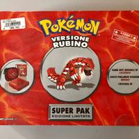 Game boy advance sp super pak versione rubino