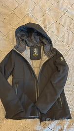 Refrigue piumino donna nero imbottito