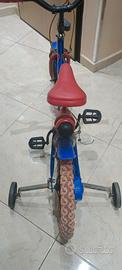 bici spiderman bambino 4/6 anni 