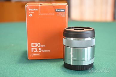 Sony 30mm f 3.5 Macro E-Mount