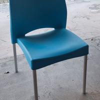 Set di Sedie Impilabili Moderne – Indoor/Outdoor (