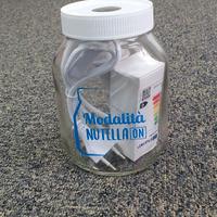 Lampada barattolo in vetro Nutella