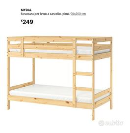 Letto a castello Mydal Ikea