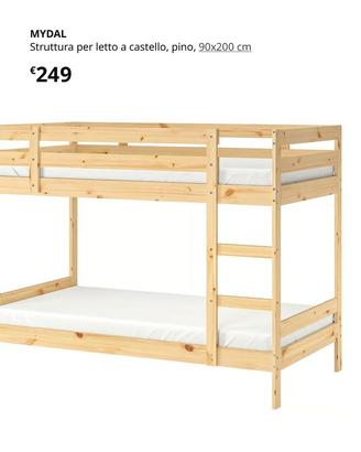 Letto a castello Mydal Ikea