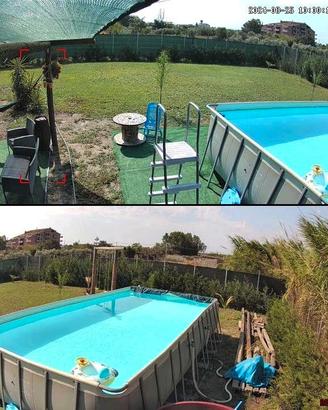 Piscina fuoriterra intex 732x366x132 robot omaggio