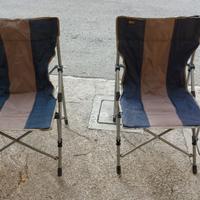 Sedie pieghevoli campeggio, spiaggia, giardino