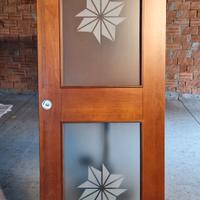 Porta scorrevole in legno