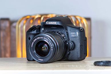 Canon EOS 750D + Obiettivo EF-S 18-55mm IS II