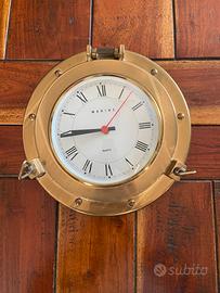 Orologio da parete Marine in ottone